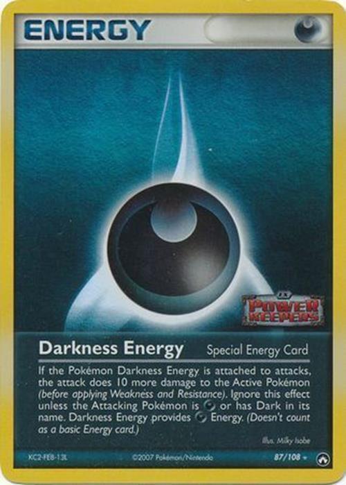 Darkness Energy (87/108) (Stamped) [EX: Power Keepers] | Shuffle n Cut Hobbies & Games