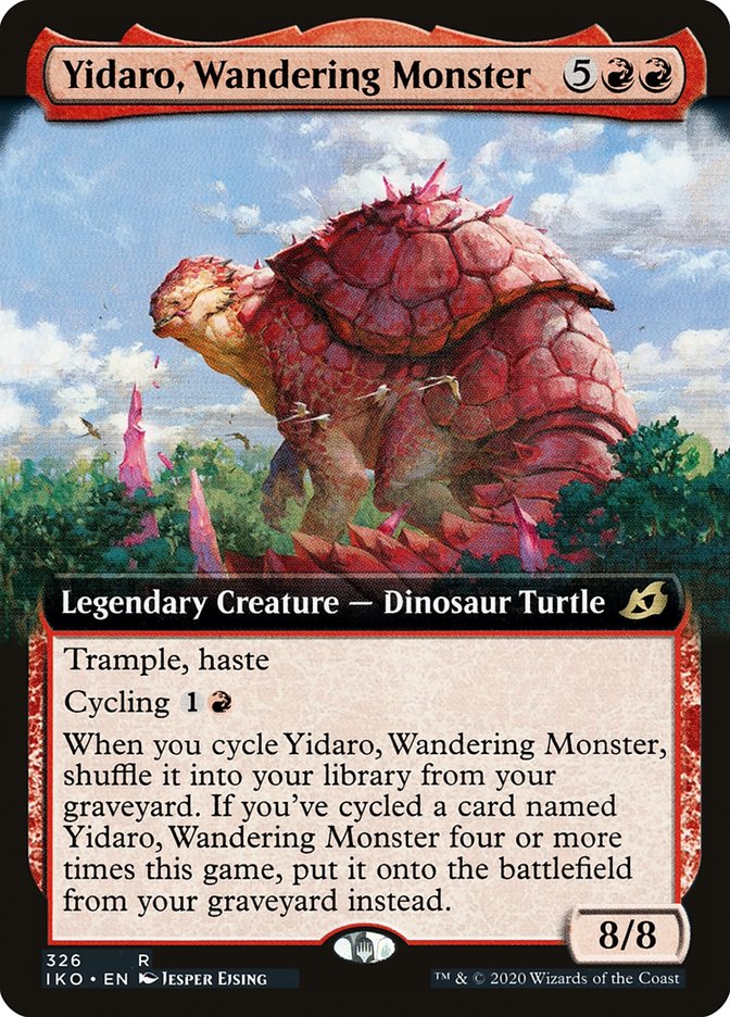 Yidaro, Wandering Monster (Extended Art) [Ikoria: Lair of Behemoths] | Shuffle n Cut Hobbies & Games