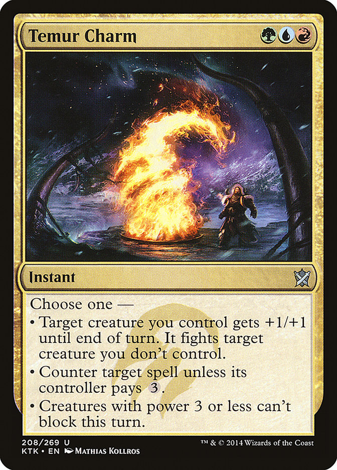 Temur Charm [Khans of Tarkir] | Shuffle n Cut Hobbies & Games