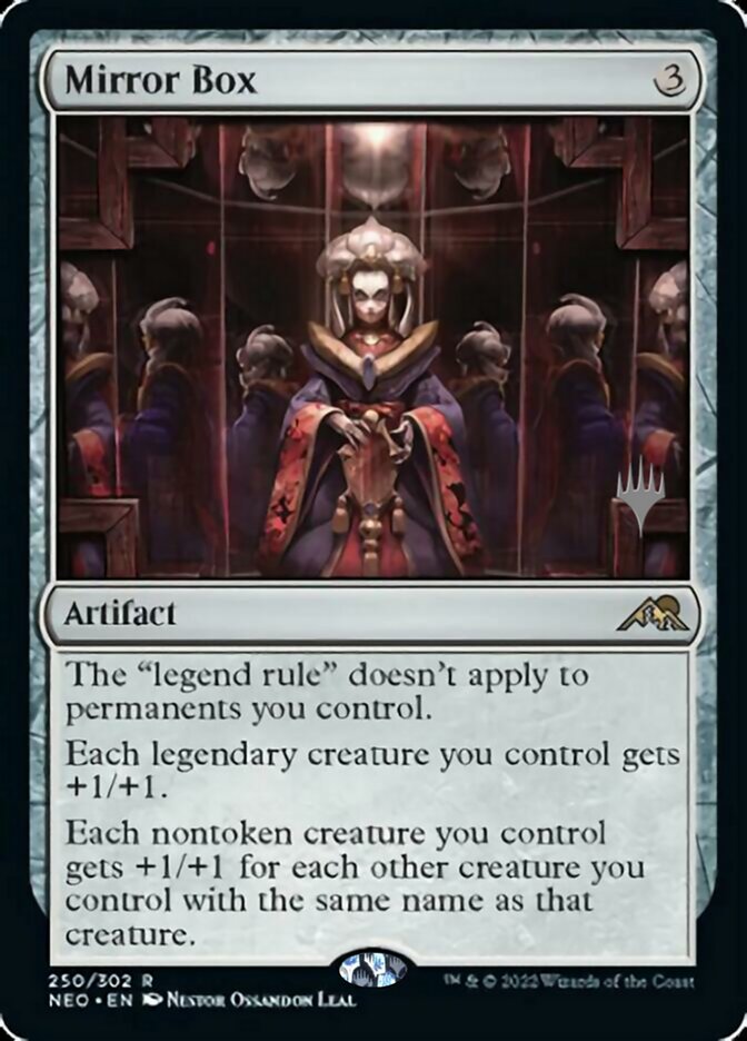 Mirror Box (Promo Pack) [Kamigawa: Neon Dynasty Promos] | Shuffle n Cut Hobbies & Games