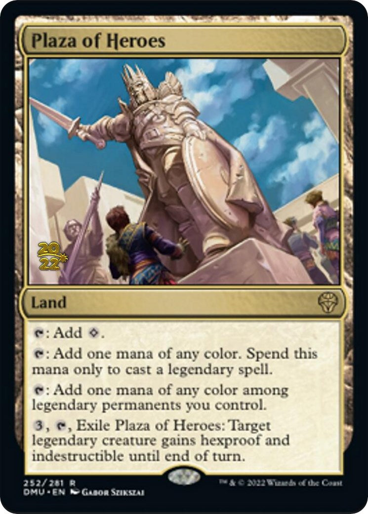 Plaza of Heroes [Dominaria United Prerelease Promos] | Shuffle n Cut Hobbies & Games