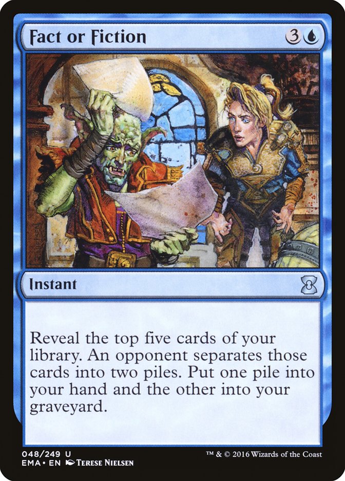 Fact or Fiction [Eternal Masters] | Shuffle n Cut Hobbies & Games