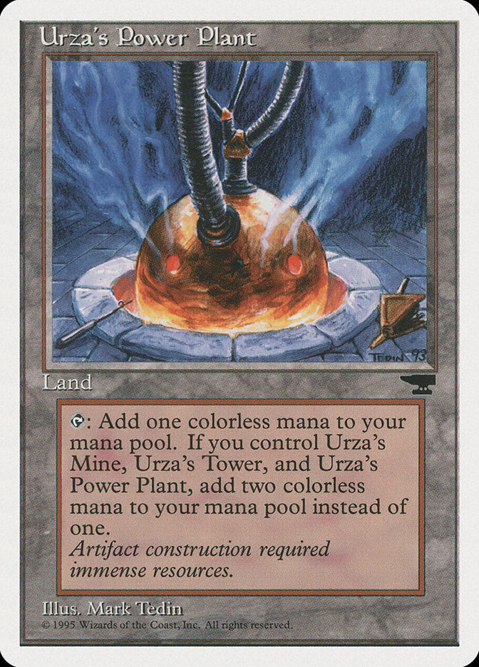 Urza's Power Plant (Heated Sphere) [Chronicles] | Shuffle n Cut Hobbies & Games