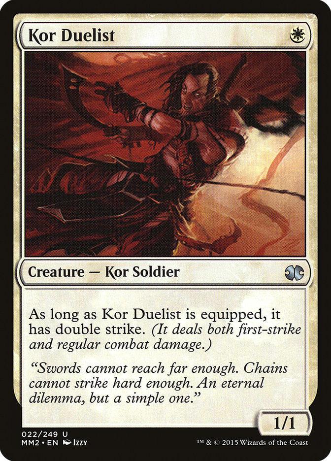 Kor Duelist [Modern Masters 2015] | Shuffle n Cut Hobbies & Games