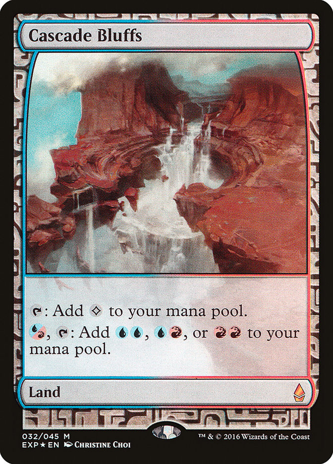 Cascade Bluffs [Zendikar Expeditions] | Shuffle n Cut Hobbies & Games