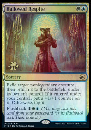 Hallowed Respite [Innistrad: Midnight Hunt Prerelease Promos] | Shuffle n Cut Hobbies & Games