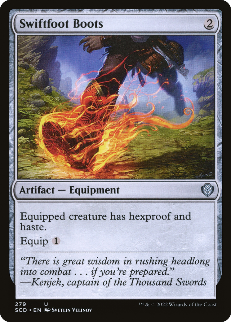 Swiftfoot Boots [Starter Commander Decks] | Shuffle n Cut Hobbies & Games
