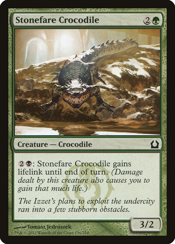 Stonefare Crocodile [Return to Ravnica] | Shuffle n Cut Hobbies & Games