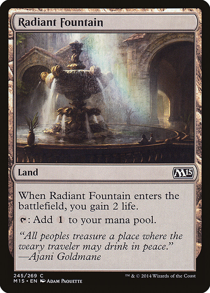 Radiant Fountain [Magic 2015] | Shuffle n Cut Hobbies & Games