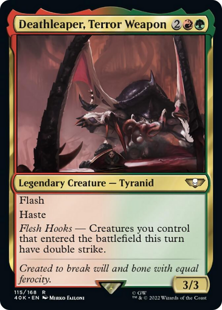 Deathleaper, Terror Weapon (Surge Foil) [Warhammer 40,000] | Shuffle n Cut Hobbies & Games