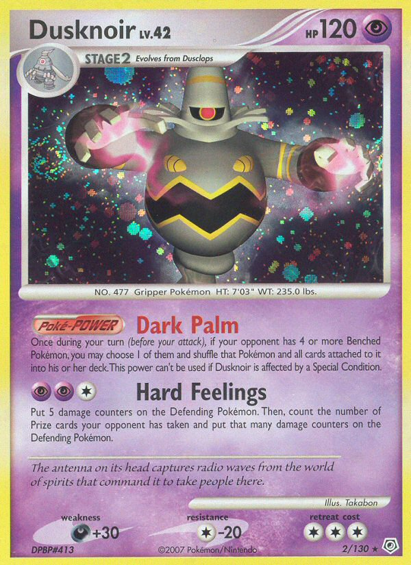 Dusknoir (2/130) [Diamond & Pearl: Base Set] | Shuffle n Cut Hobbies & Games