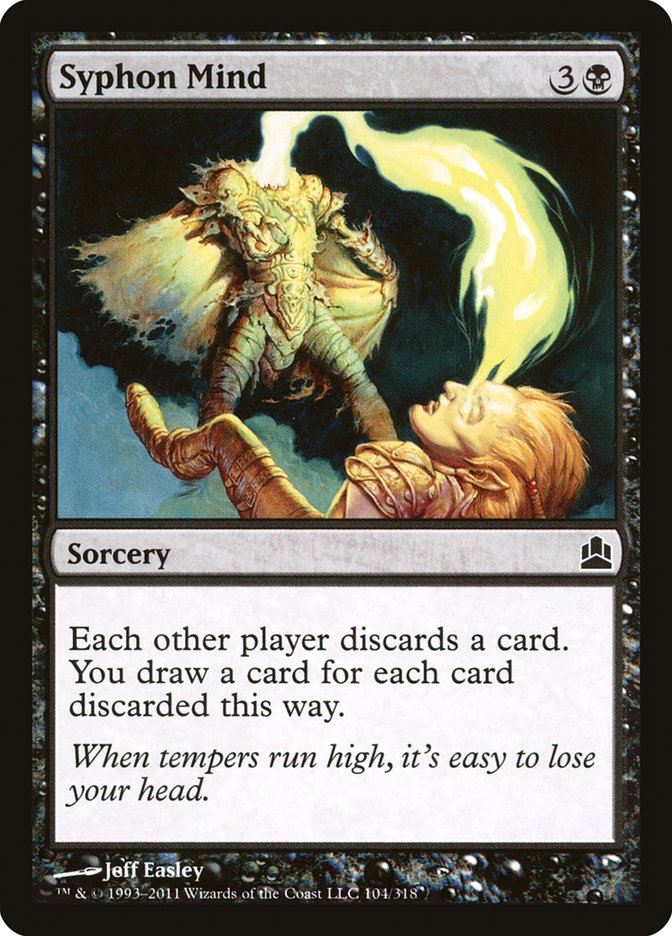 Syphon Mind [Commander 2011] | Shuffle n Cut Hobbies & Games