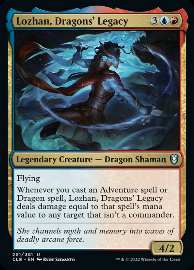 Lozhan, Dragons' Legacy [Commander Legends: Battle for Baldur's Gate] | Shuffle n Cut Hobbies & Games