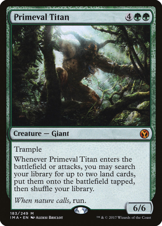 Primeval Titan [Iconic Masters] | Shuffle n Cut Hobbies & Games