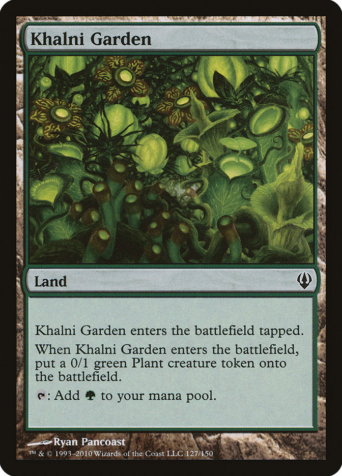 Khalni Garden [Archenemy] | Shuffle n Cut Hobbies & Games