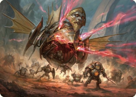 Liberator, Urza's Battlethopter Art Card [The Brothers' War Art Series] | Shuffle n Cut Hobbies & Games