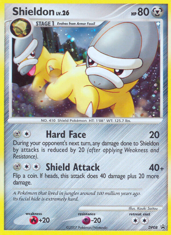 Shieldon (DP08) [Diamond & Pearl: Black Star Promos] | Shuffle n Cut Hobbies & Games