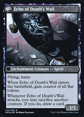 Tribute to Horobi // Echo of Death's Wail [Kamigawa: Neon Dynasty Prerelease Promos] | Shuffle n Cut Hobbies & Games