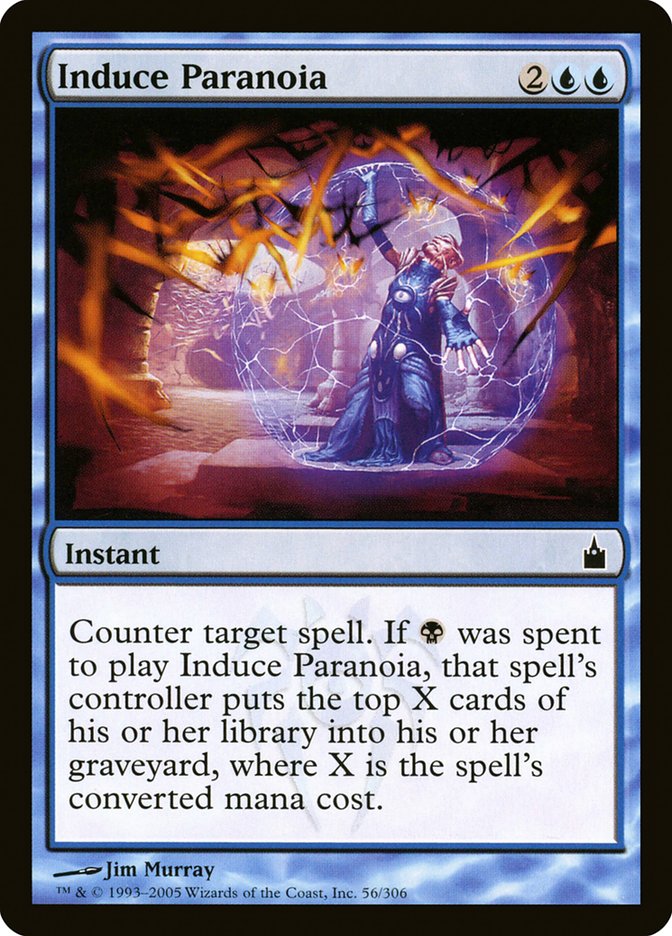 Induce Paranoia [Ravnica: City of Guilds] | Shuffle n Cut Hobbies & Games