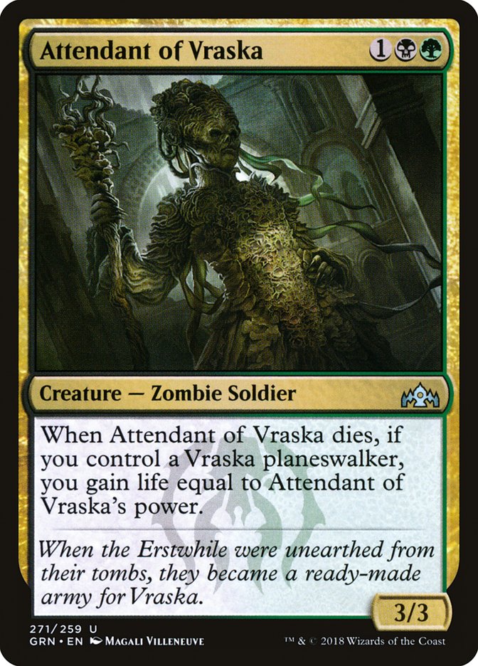 Attendant of Vraska [Guilds of Ravnica] | Shuffle n Cut Hobbies & Games