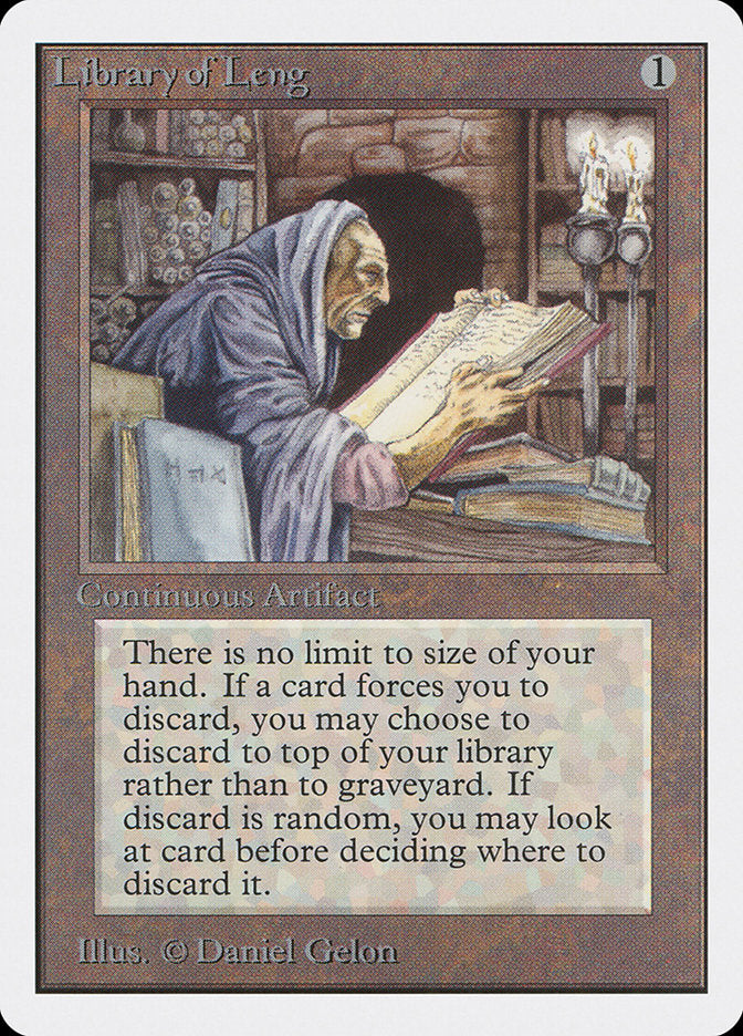 Library of Leng [Unlimited Edition] | Shuffle n Cut Hobbies & Games