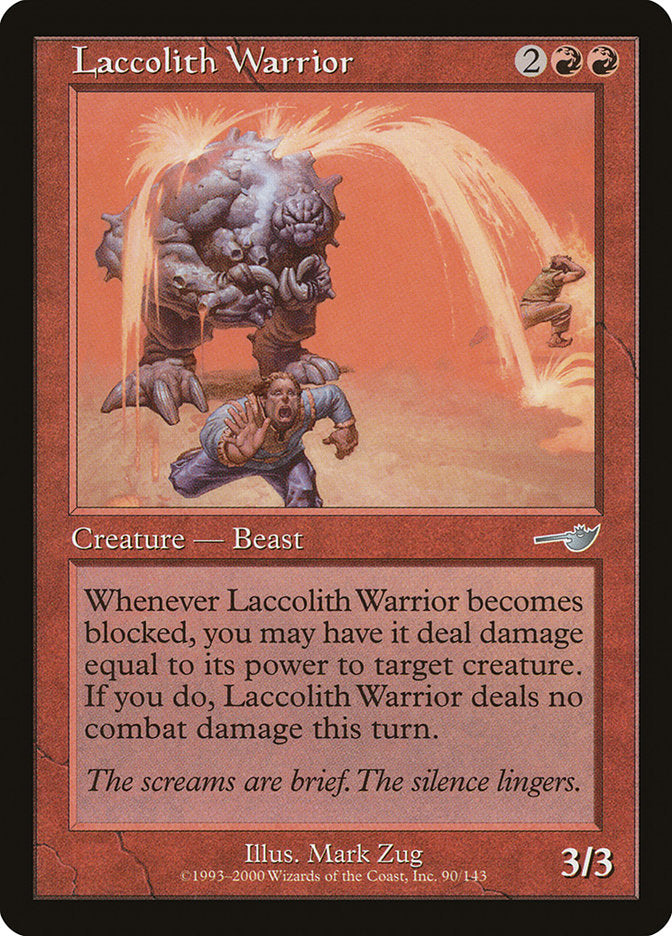 Laccolith Warrior [Nemesis] | Shuffle n Cut Hobbies & Games