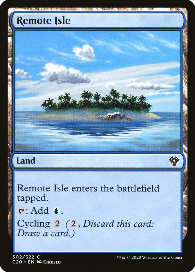 Remote Isle [Commander 2020] | Shuffle n Cut Hobbies & Games