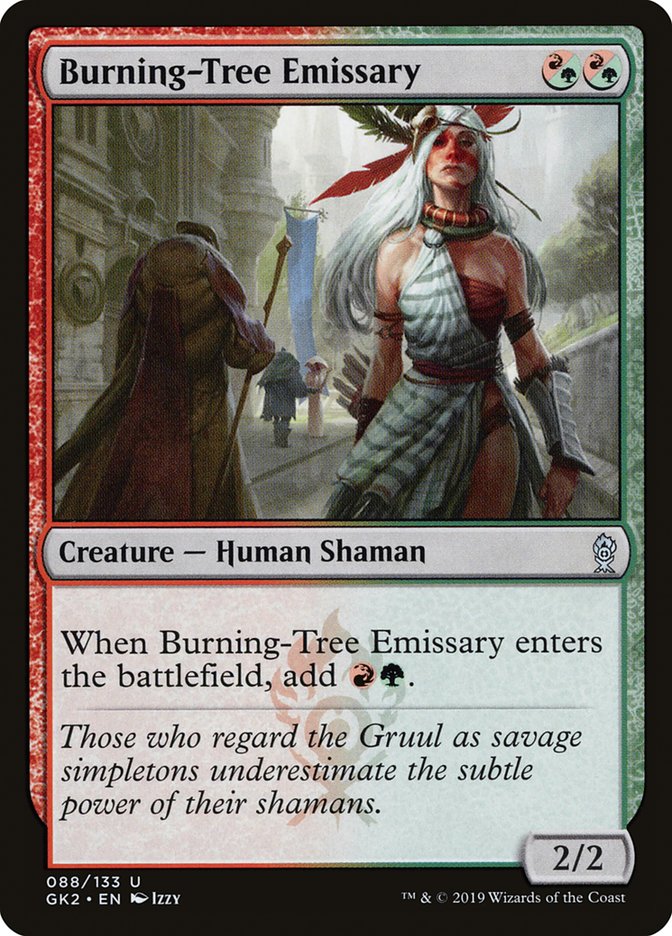 Burning-Tree Emissary [Ravnica Allegiance Guild Kit] | Shuffle n Cut Hobbies & Games