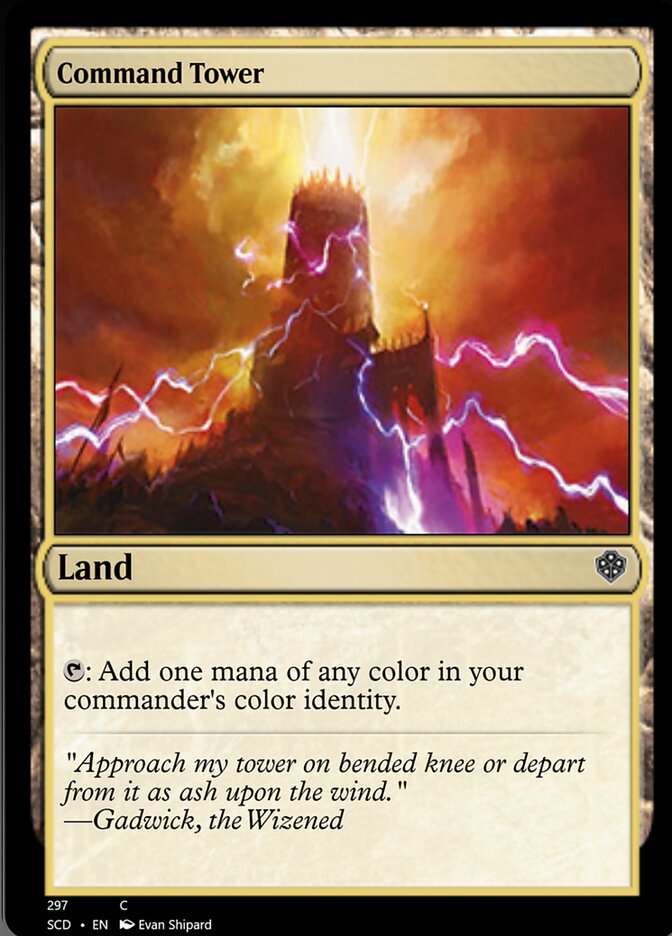 Command Tower [Starter Commander Decks] | Shuffle n Cut Hobbies & Games