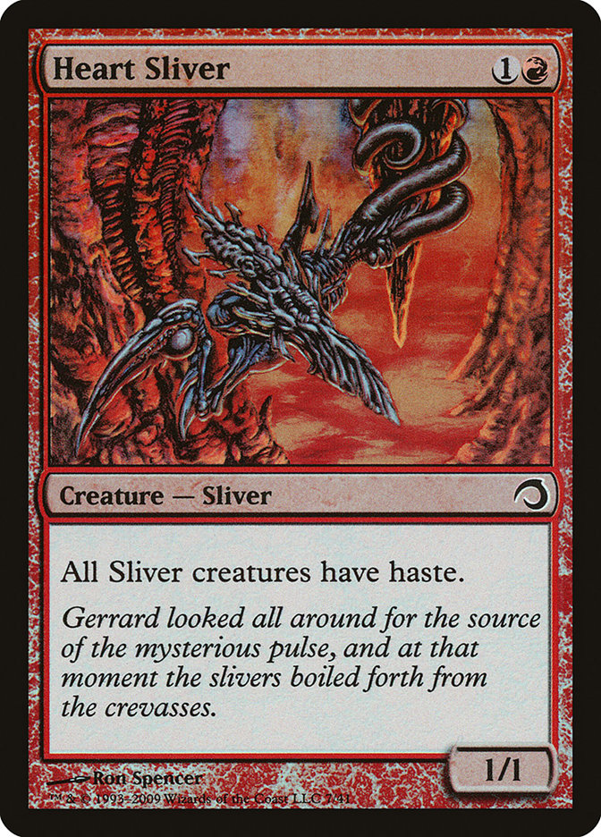 Heart Sliver [Premium Deck Series: Slivers] | Shuffle n Cut Hobbies & Games