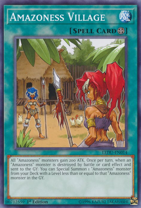 Amazoness Village [LEDU-EN014] Common | Shuffle n Cut Hobbies & Games