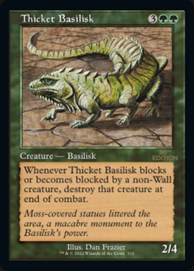 Thicket Basilisk (Retro) [30th Anniversary Edition] | Shuffle n Cut Hobbies & Games