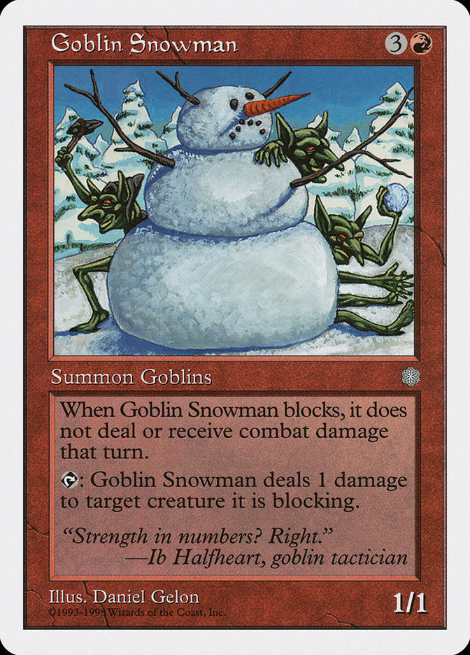 Goblin Snowman [Anthologies] | Shuffle n Cut Hobbies & Games