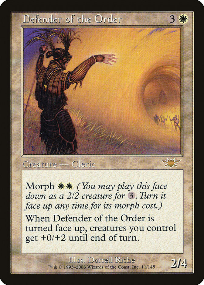 Defender of the Order [Legions] | Shuffle n Cut Hobbies & Games