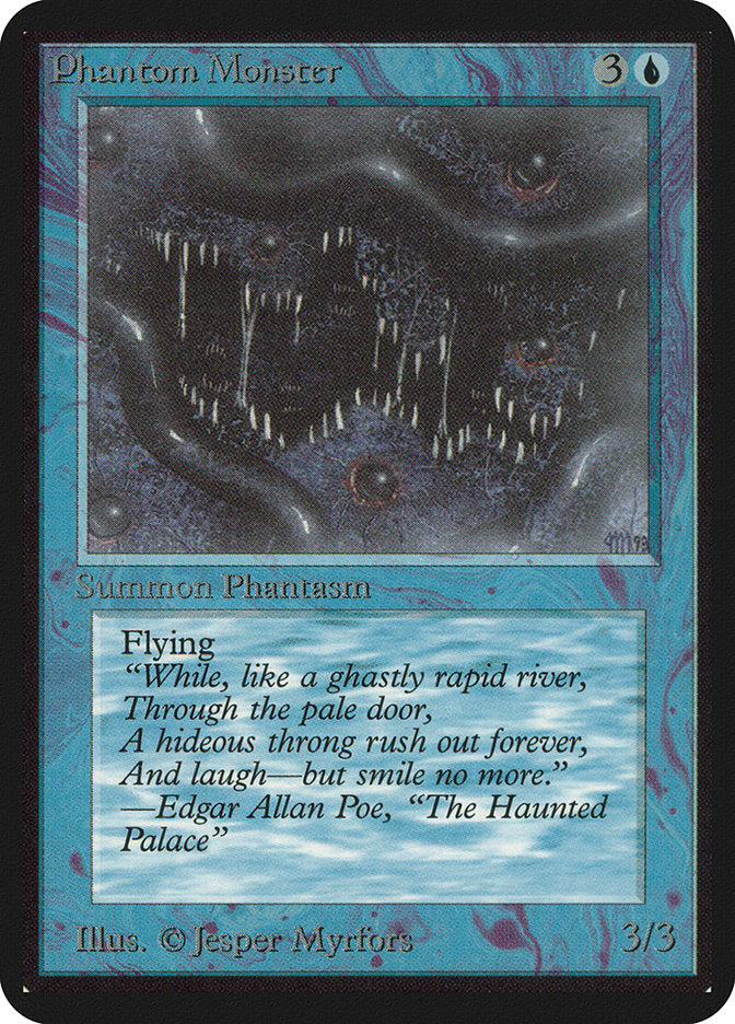 Phantom Monster [Alpha Edition] | Shuffle n Cut Hobbies & Games