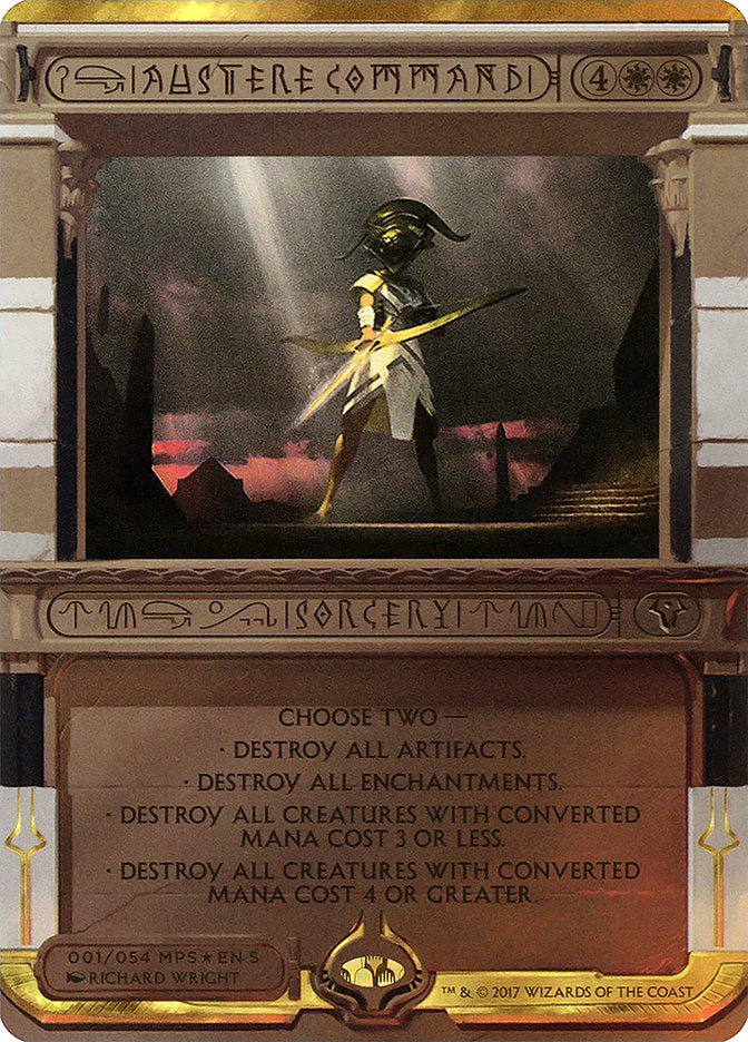 Austere Command (Invocation) [Amonkhet Invocations] | Shuffle n Cut Hobbies & Games