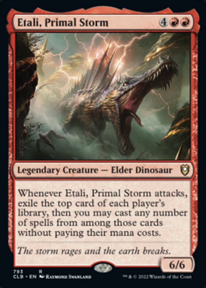 Etali, Primal Storm [Commander Legends: Battle for Baldur's Gate] | Shuffle n Cut Hobbies & Games