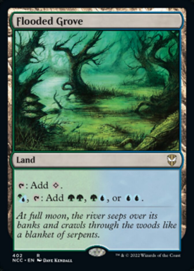 Flooded Grove [Streets of New Capenna Commander] | Shuffle n Cut Hobbies & Games