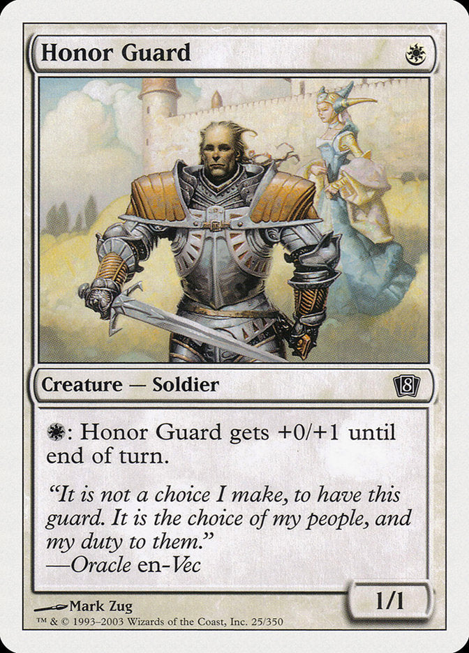 Honor Guard [Eighth Edition] | Shuffle n Cut Hobbies & Games