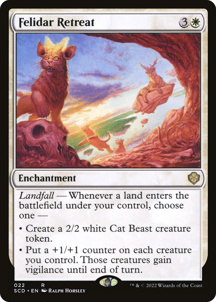 Felidar Retreat [Starter Commander Decks] | Shuffle n Cut Hobbies & Games