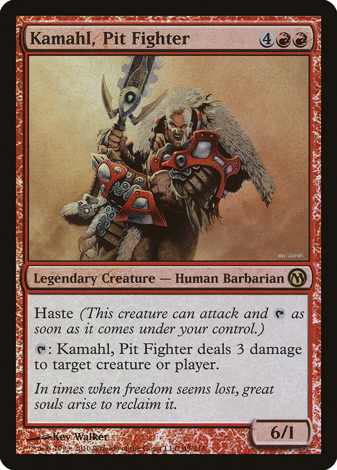 Kamahl, Pit Fighter [Duels of the Planeswalkers] | Shuffle n Cut Hobbies & Games