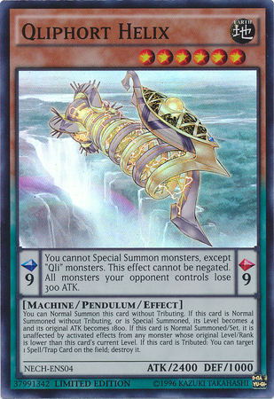 Qliphort Helix (SE) [NECH-ENS04] Super Rare | Shuffle n Cut Hobbies & Games
