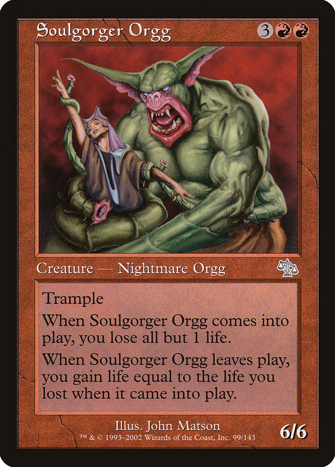 Soulgorger Orgg [Judgment] | Shuffle n Cut Hobbies & Games