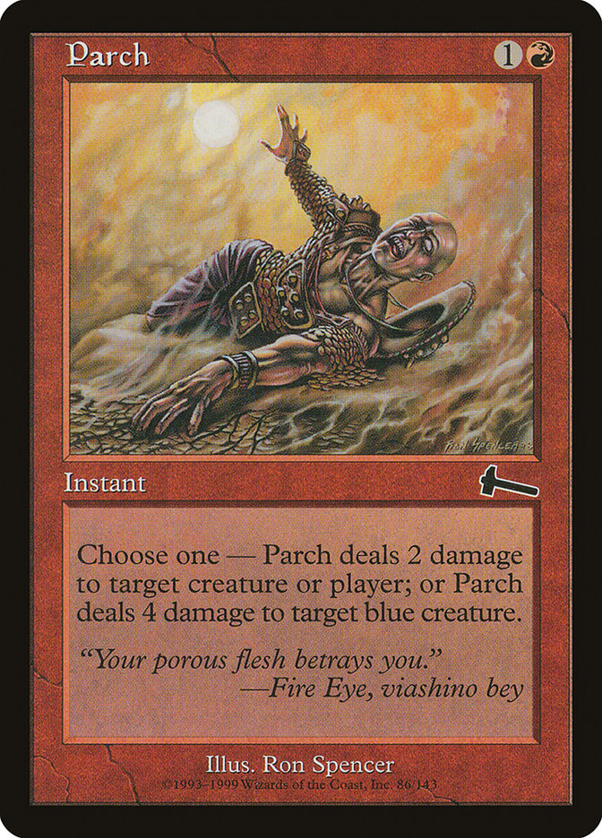 Parch [Urza's Legacy] | Shuffle n Cut Hobbies & Games