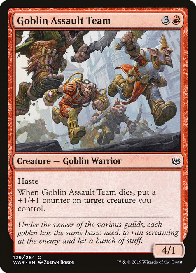 Goblin Assault Team [War of the Spark] | Shuffle n Cut Hobbies & Games