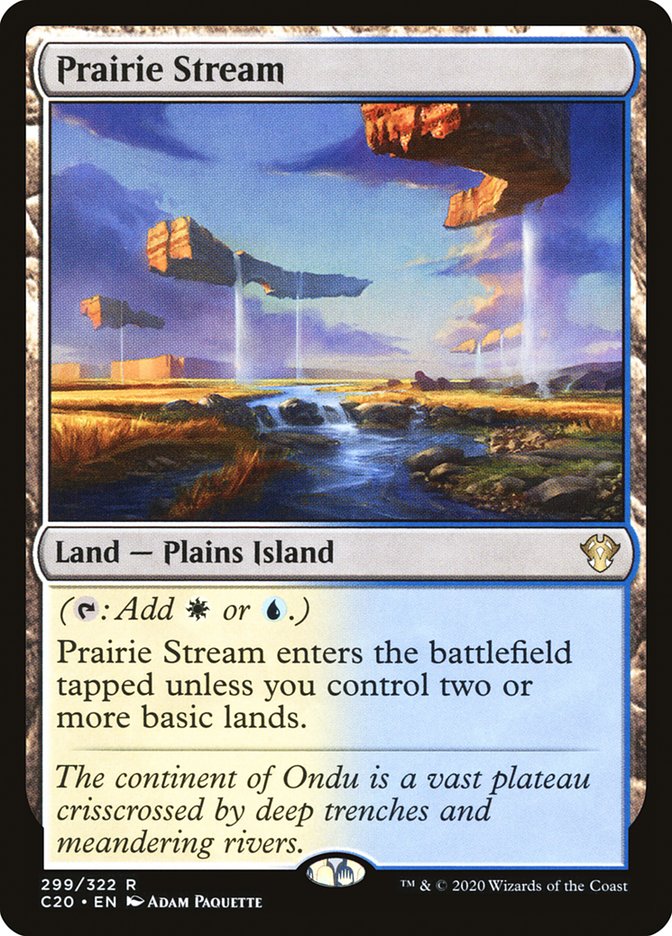 Prairie Stream [Commander 2020] | Shuffle n Cut Hobbies & Games
