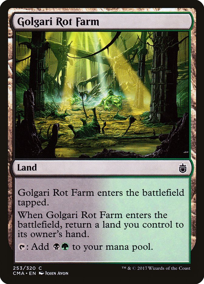 Golgari Rot Farm [Commander Anthology] | Shuffle n Cut Hobbies & Games