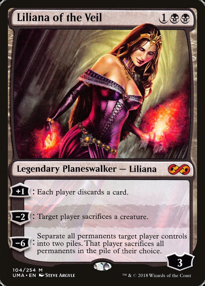 Liliana of the Veil [Ultimate Masters] | Shuffle n Cut Hobbies & Games