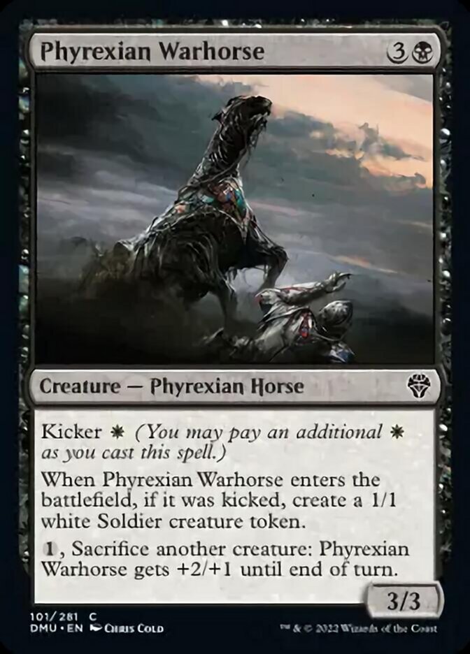 Phyrexian Warhorse [Dominaria United] | Shuffle n Cut Hobbies & Games