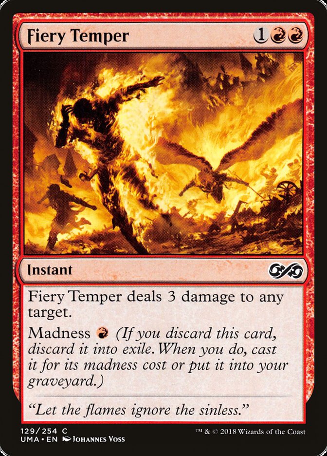 Fiery Temper [Ultimate Masters] | Shuffle n Cut Hobbies & Games